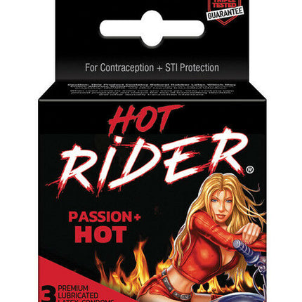 Rough Rider Condoms Hot Passion 3's