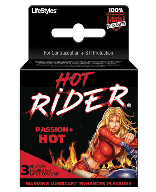 Rough Rider Condoms Hot Passion 3's