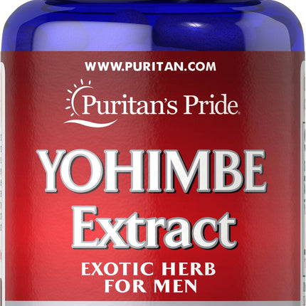 Puritan's Pride Yohimbe Extract Caps 50's