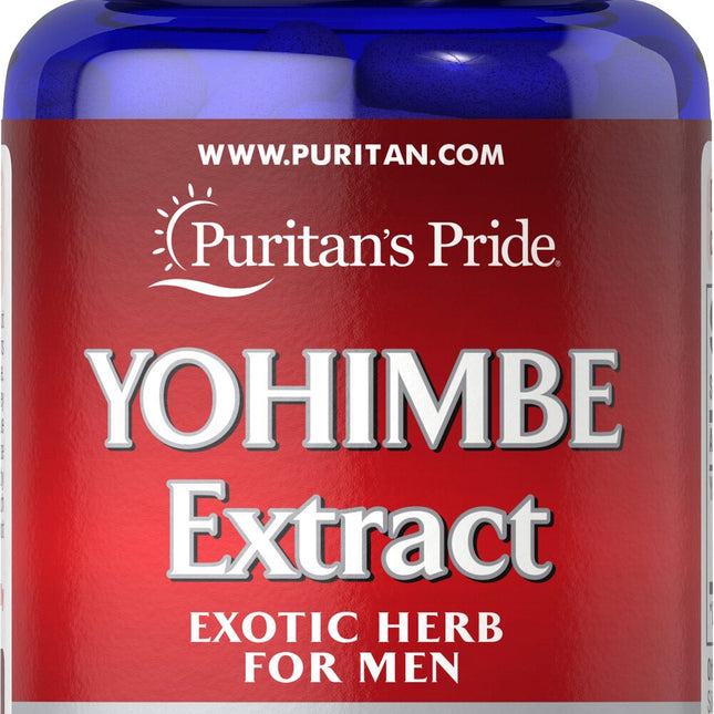 Puritan's Pride Yohimbe Extract Caps 50's
