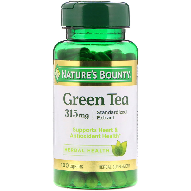 Nature's Bounty Green Tea 315mg 100caps