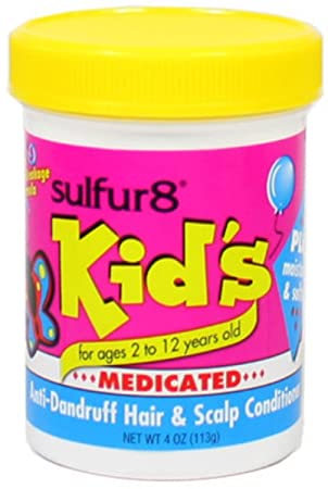 Sulfur8 Kid's Medicated Anti-Dandruff H&S Cond. 4oz