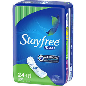 Stayfree Maxi Super Pads 24's