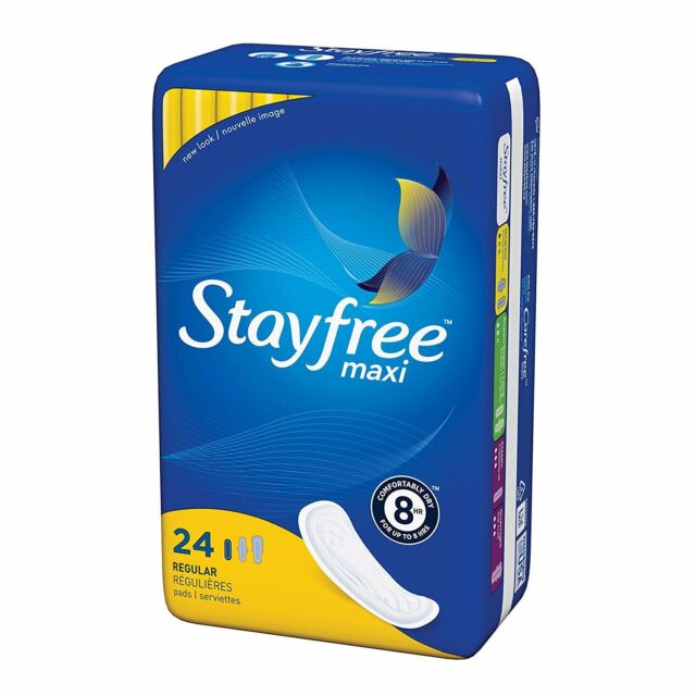 Stayfree Maxi Regular 24's x 6