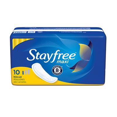 Stayfree Maxi Regular Pads 10's