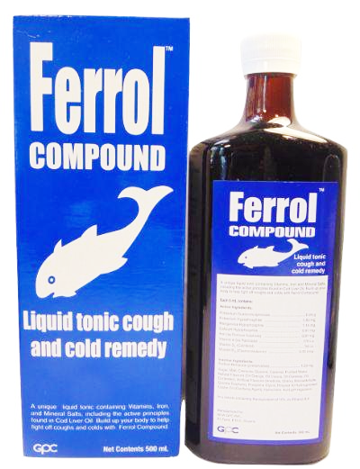 Ferrol Compound Tonic and Cough Remedy 500ml