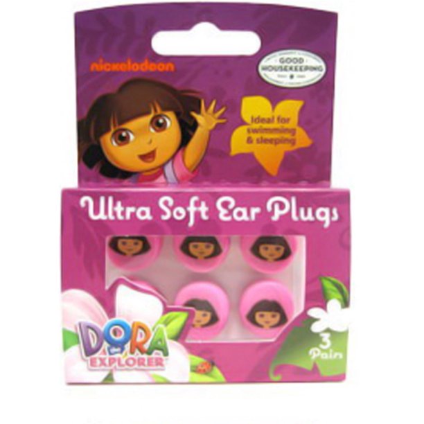 Nickelodeon Ultra Soft Ear Plugs 3's