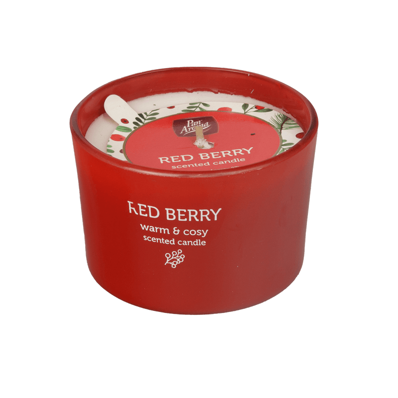 Pan Aroma Red Berry Scented Candle