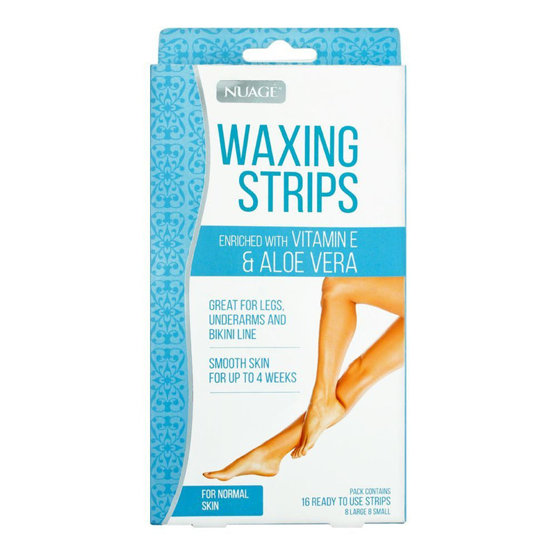 Nuage Wax Strips W/Vit. E & Aloe Vera 6Lg & 6Small