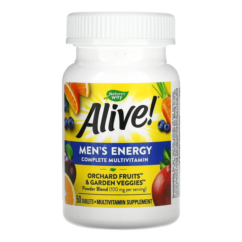 Nature's Way Alive Men's Energy Tabs 50s