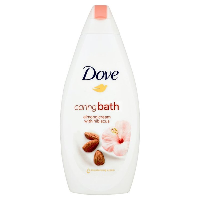 Dove BodyWash Caring Bath Almond Cream 500ml