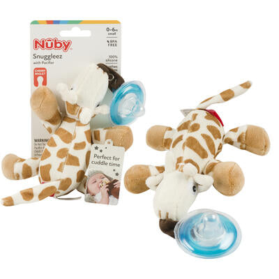 Nuby  Snuggleez Pacifier