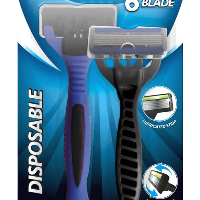 Vortex Razors 6 Blade Disposable