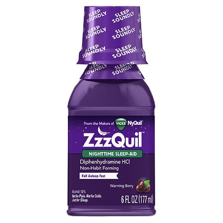 ZzzQuil Nighttime Sleep Aid  177ml