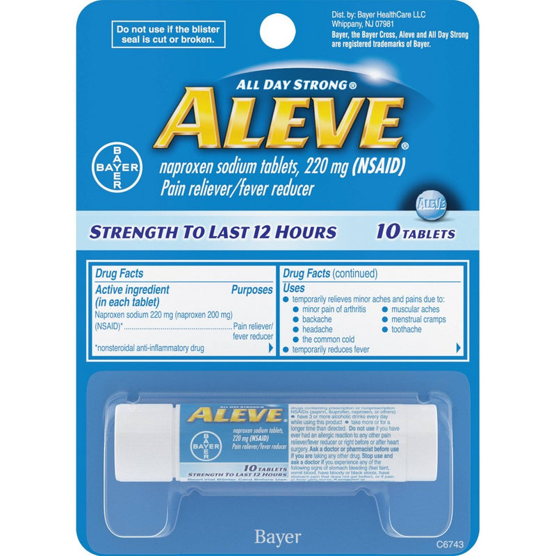 Aleve Tabs 220mg 10's