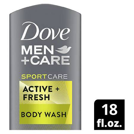 Dove Men+Care Body Wash Active Fresh 400ml