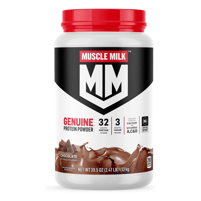 Muscle Milk Genuine Protein Powder Chocolate 1.12kg