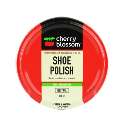 Cherry Blossom Shoe Polish Neutral 40g