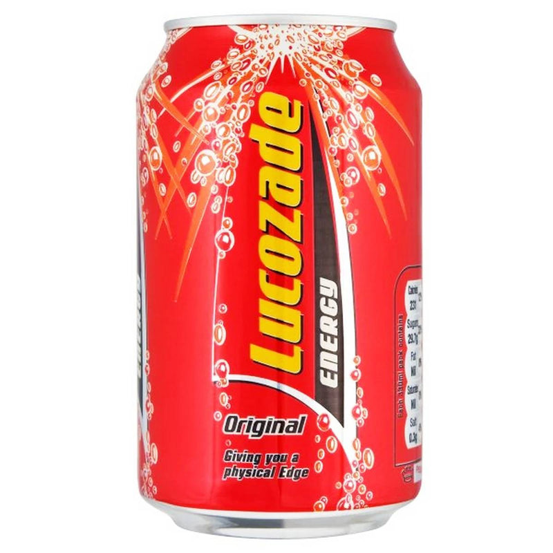 Lucozade Energy Drink Original Can 330ml