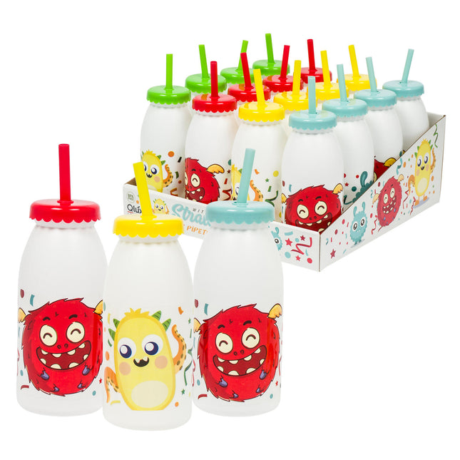 Bottle With Straw 13.5oz
