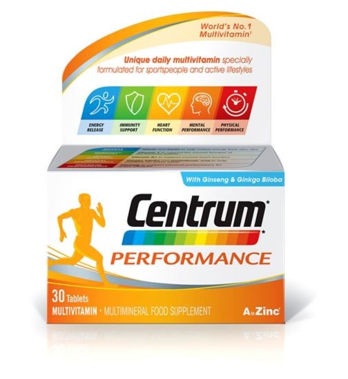 Centrum Performance Tabs 30's A-Z