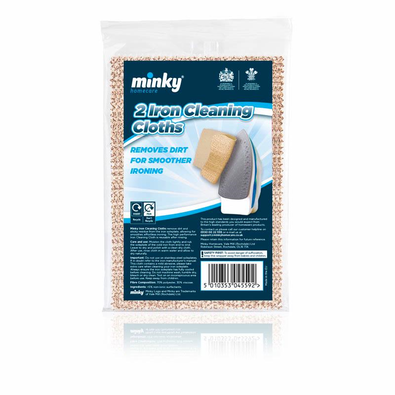 Minky Iron Cleaning Cloth 2pcs