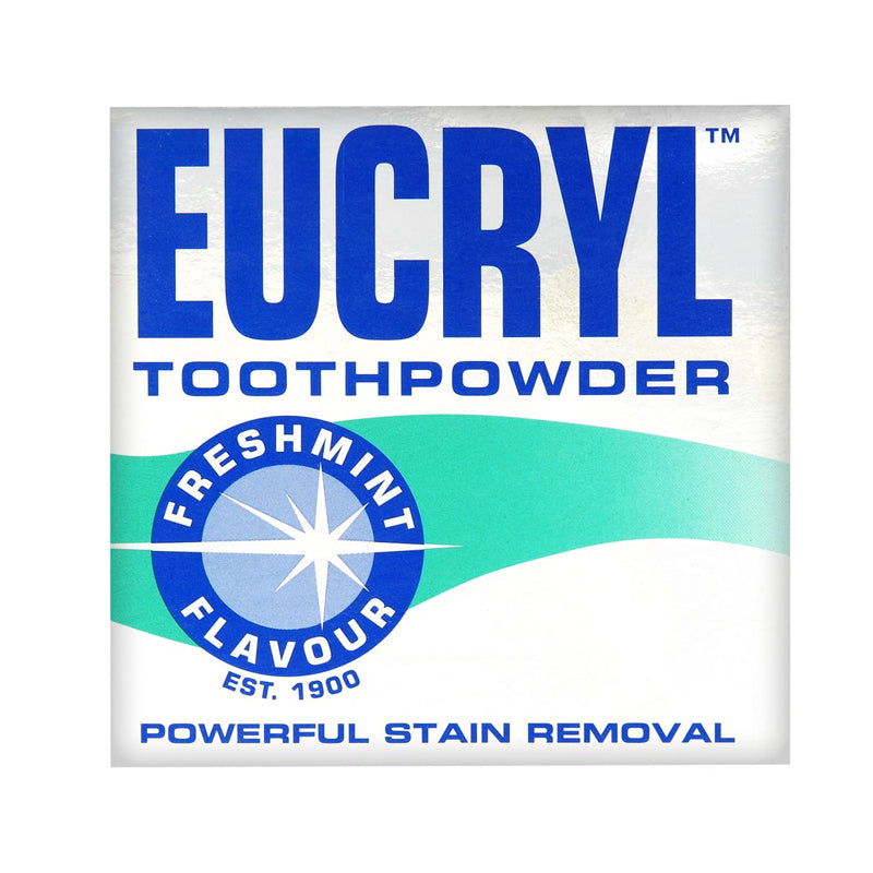 EUCRYL TOOTHPOWDER FRESHMINT FLAVOUR 50G