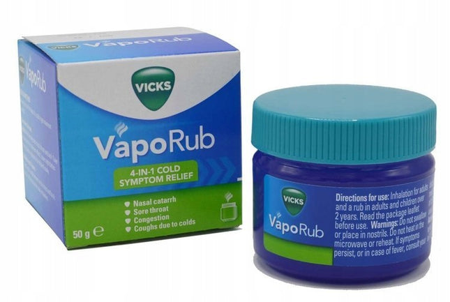 Vicks VapoRub Decongestant Ointment 50g