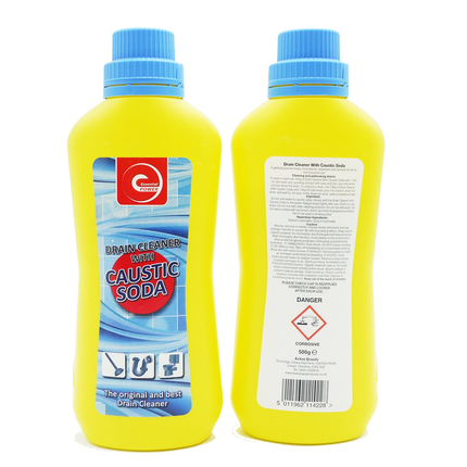 Drain Cleaner W Caustic Soda 500g