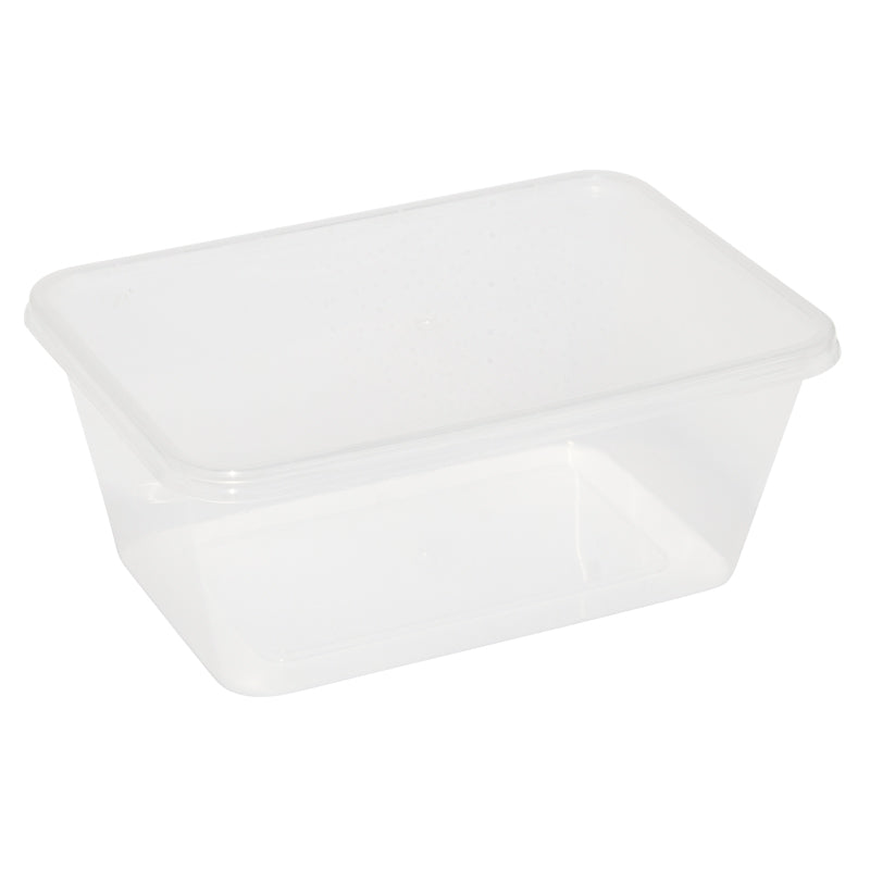 Caroline Plastic Tubs with Lid 650ml