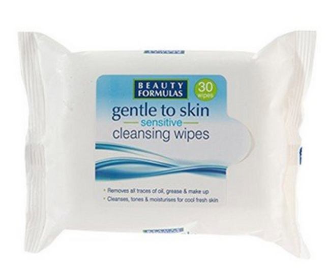 Beauty Formulas Facial Wipes Sensitive 30's