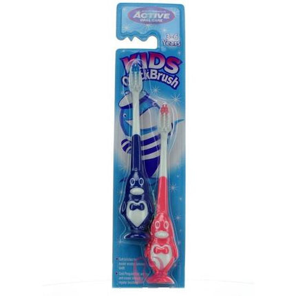 Active Kids Toothbrush Penguin 2pk