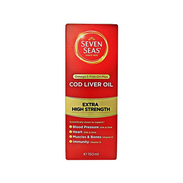 S/Seas Xtra High Sgth Cod Liver Oil 150ml