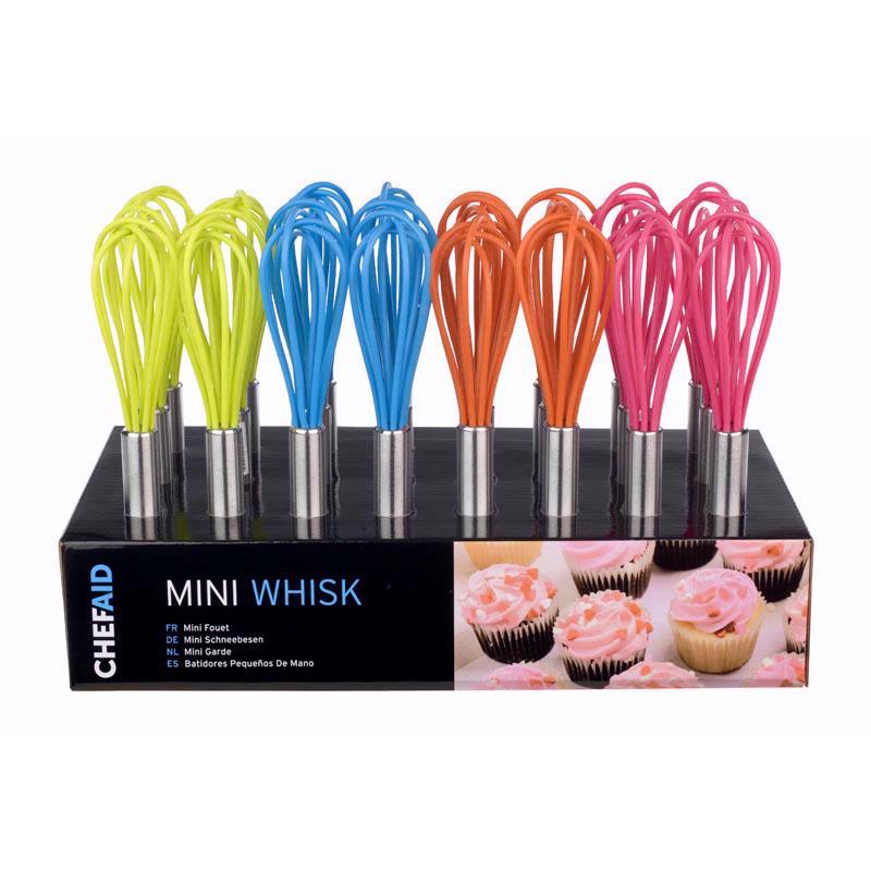 CHEF AID MINI WHISK COLOURED - Single