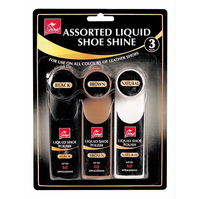 Jump Shoe Polish 3pk (singles)