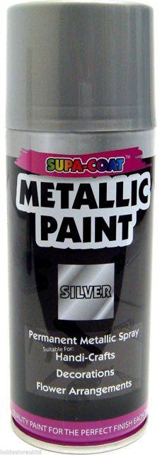 Metallic Spray Silver