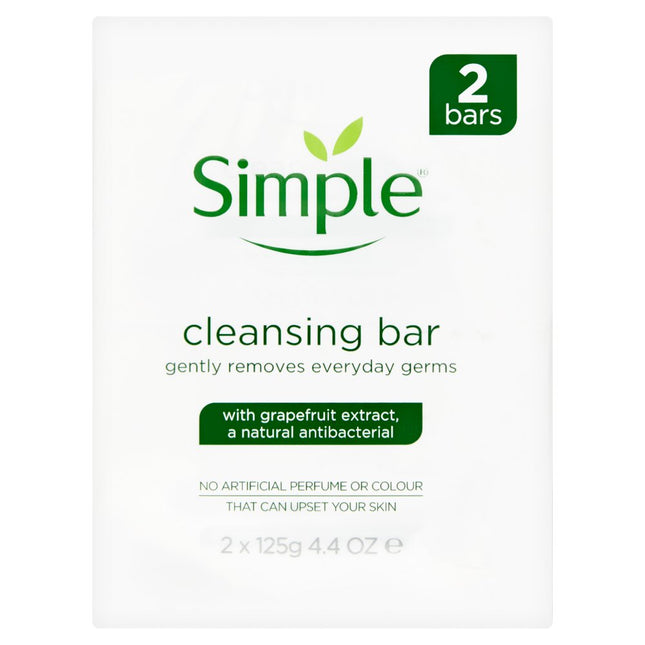Simple Antibacterial Soap for Sensitive Skin 2pk