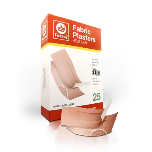 Fitzroy Fabric Plaster 6.3cmX2.2cm 25's