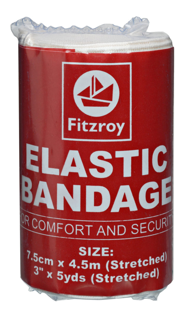 Fitzroy Elastic Bandage 7.5cmx4.5m