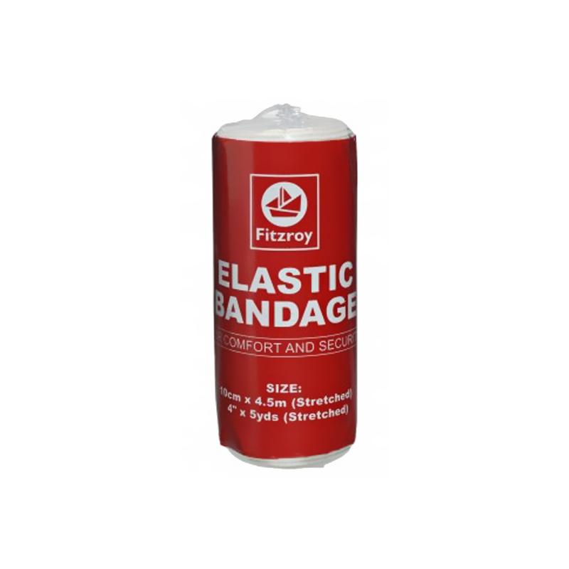 Fitzroy Elastic Bandage 10cmx4.5m Stretched