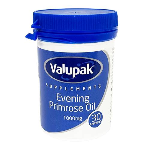 Valupak Evening Primrose Oil 1000mg 30 caps