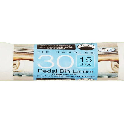 TidyZ Pedal Bin Liners 15lt 30pk