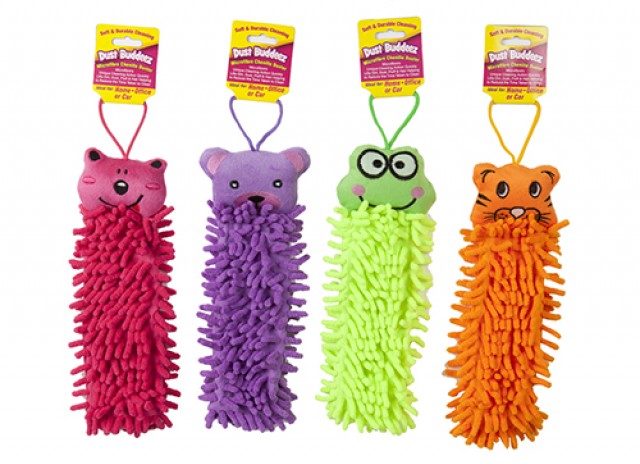 Plush Microfibre Chenille Animal Head Duster