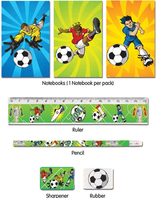 Rainbow Stationery Set Football