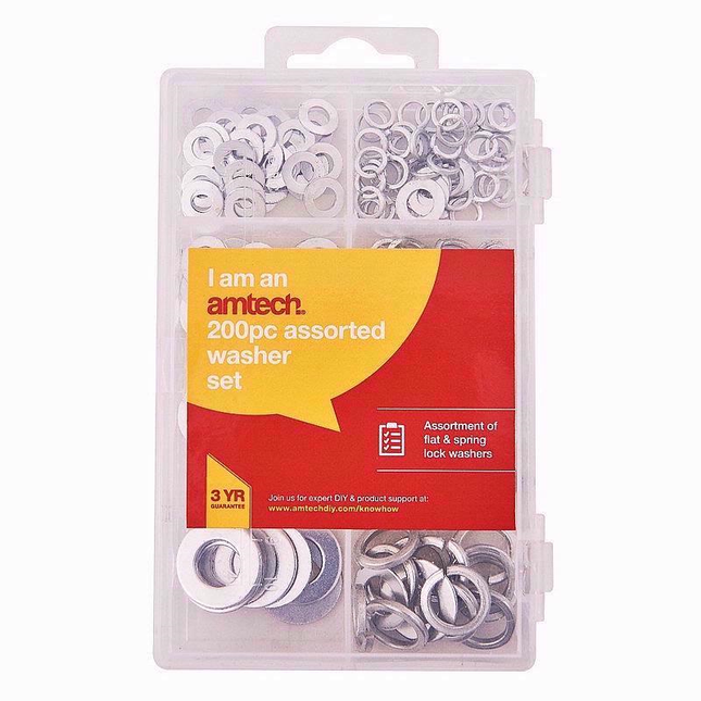 Amtech Washers Asst 200pc