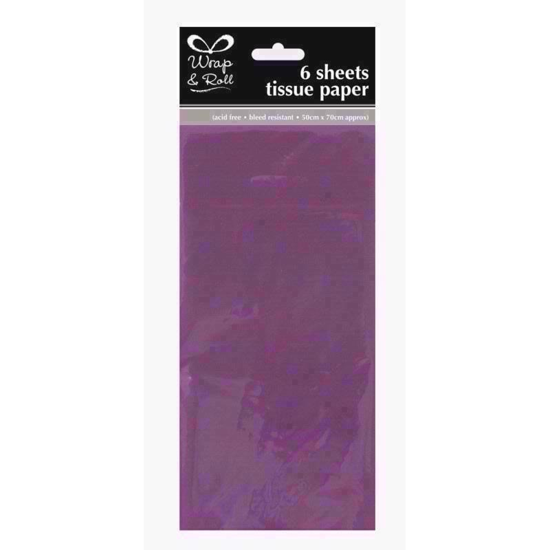 Eurowrap Tissue Paper purple 6 sheets