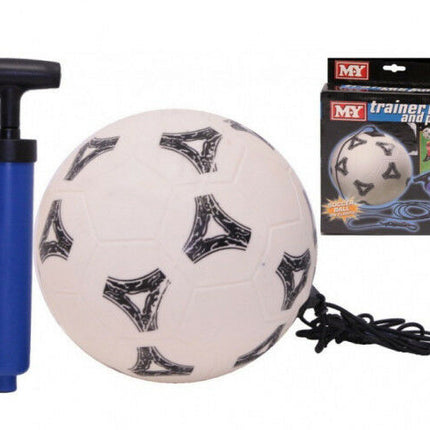 M.Y  Soccer  Trainer Ball & Pump