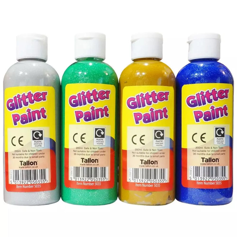 Art Box Tallon Glitter Paints 200ml