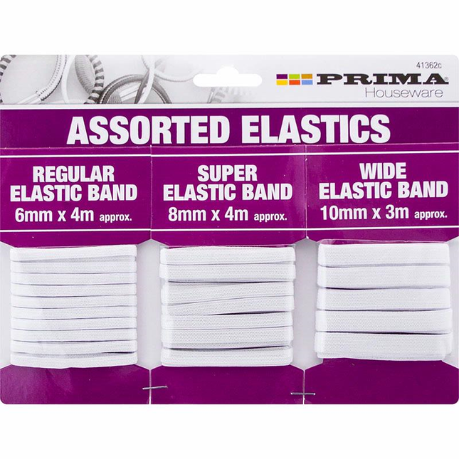 Prima Assorted Elastic Bands