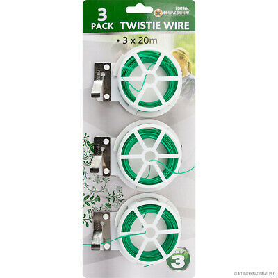 Marksman Twistie Wire 3x20m 3 Pack